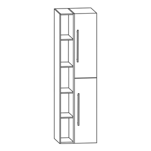 Rechts - Regal Links: Rechts - Regal Links