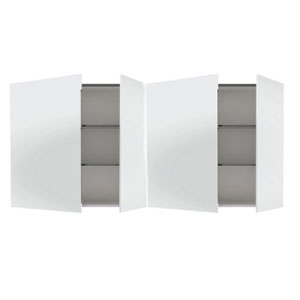 2x Große Tür links, kleine Tür rechts: 2x Große Tür links, kleine Tür rechts