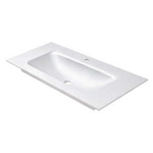 100 cm - VIVO 100, inkl. Clou Ab- und Überlauf in Chrom: 100 cm - VIVO 100, inkl. Clou Ab- und Überlauf in Chrom