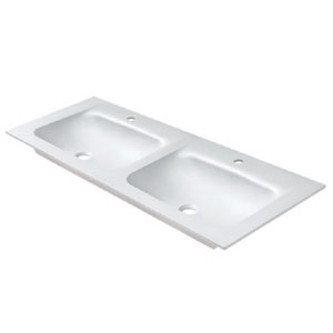 120 cm - VIVO 122, inkl. Clou Ab- und Überlauf in Chrom: 120 cm - VIVO 122, inkl. Clou Ab- und Überlauf in Chrom