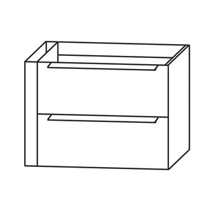 Dekorstreifen links, mit Griffleisten: Dekorstreifen links, mit Griffleisten