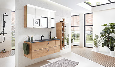 Badmöbel Holzoptik